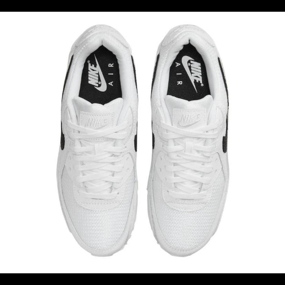 Nike Air Max 90 White Snakeskin Black Stingray DZ5212-100 Womens New Size 7 - Picture 3 of 6